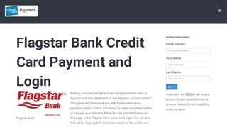 
                            5. Flagstar Bank Credit Card Payment and Login