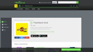 
                            7. Flashback Gold | Ouvir através da internet