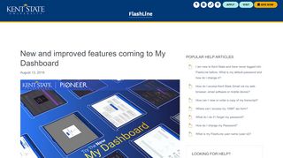 
                            6. FlashLine | Home Page | Kent State University