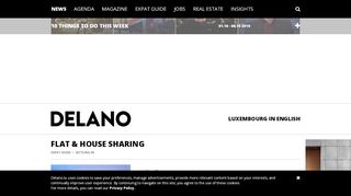 
                            6. Flat & house sharing - Delano.lu