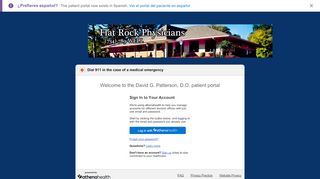 
                            1. Flat Rock Physicians - Patient Portal - Athenahealth