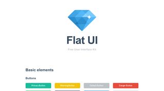 
                            2. Flat UI - Free Bootstrap Framework and Theme