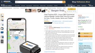 
                            4. Fleet Tracking GPS - Linxup OBD Commerical ... - Amazon.com