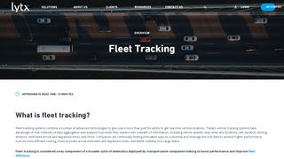 
                            5. Fleet Tracking Systems | Video, GPS Tracking, Devices ... - Lytx