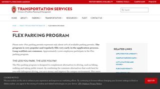 
                            6. Flex Parking Program – Transportation Services – UW–Madison