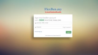 
                            8. FlexBen Login