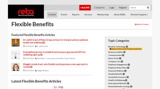 
                            8. Flexible Benefits | Reward and Employee Benefits Association