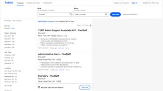 
                            8. Flexstaff Jobs, Employment in New York State | Indeed.com