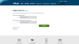 
                            10. Flight check-in | Alaska Airlines