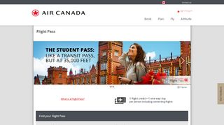 
                            9. Flight Pass - Air Canada