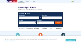 
                            5. Flight tickets - Cheap flights from Rs. 750 | Jetcost