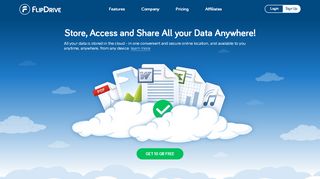 
                            4. FlipDrive | Free Secure Online Cloud File Storage, Internet ...