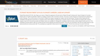 
                            6. Flipkart Recruitment 2019 | Flipkart Careers | Jobs in ...
