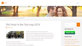 
                            3. Flirt Fever in the Test may 2019 | Dating