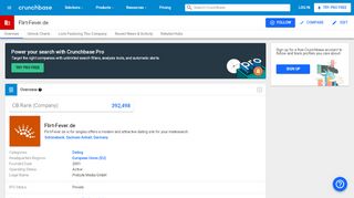 
                            4. Flirt-Fever.de | Crunchbase