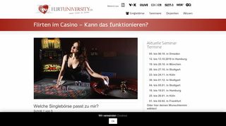 
                            6. Flirten im Casino - Kann das funktionieren?