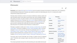 
                            11. Flirtomatic - Wikipedia