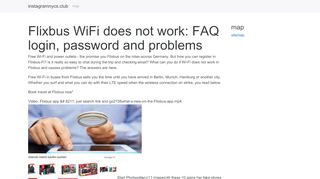 
                            6. Flixbus WiFi does not work: FAQ login, password and problems