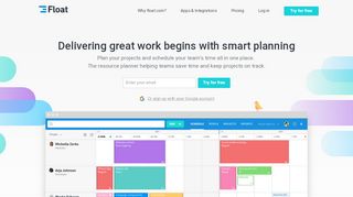 
                            2. Float - Resource Scheduling App and Team …