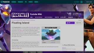 
                            9. Floating Island | Fortnite Wiki | FANDOM powered by Wikia