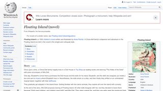 
                            6. Floating Island (novel) - Wikipedia