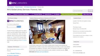 
                            2. Florence, Italy - NYU Global Library Services - Research Guides at ...