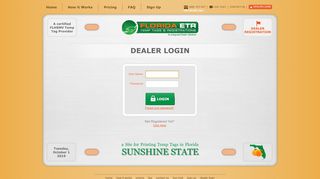 
                            3. Florida ETR Temp Tags | Login