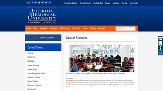 
                            9. Florida Memorial University » Current Students