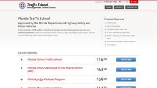 
                            2. Florida Online Traffic School - American Safety Council