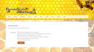 
                            4. Florida State Bee Keepers - Sign-up