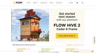 
                            2. Flow Hive - Honey On Tap From Your Own Beehive