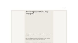 
                            7. flowserve passport home page employees - BANKIETALK