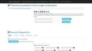 
                            5. Flowserve passport home page employees