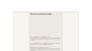 
                            8. flowserve passport login on bankietalk.com