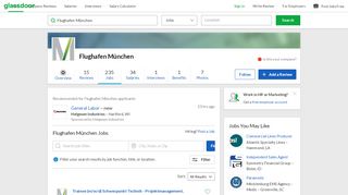 
                            9. Flughafen München Jobs | Glassdoor