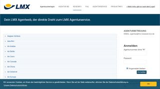 
                            6. Fluginformation – LMX Agentweb – Dein direkter Draht zu LMX