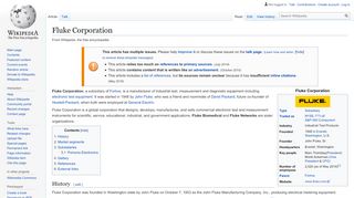 
                            6. Fluke Corporation - Wikipedia