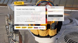 
                            4. Fluke Partner Portal