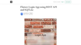 
                            2. Flutter: Login App using REST API and SQFLite - Kashif Minhaj ...