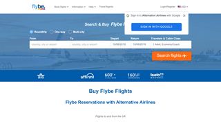 
                            2. Flybe | Book Our Flights Online & Save | Low-Fares, Offers ...