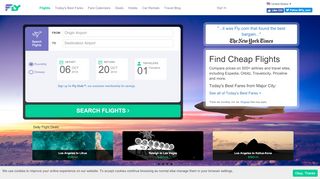 
                            6. Fly.com - Cheap Flights: Flights Tickets, Airline Tickets ...