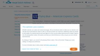 
                            8. Flying Blue – American Express Cards - KLM.com