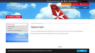 
                            4. Flypass Login - Air Malta