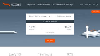 
                            6. flytoget.no - Oslo Airport Express is the most effective ...
