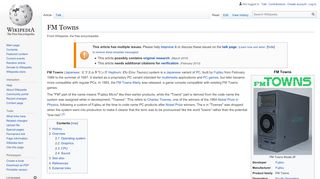 
                            6. FM Towns - Wikipedia