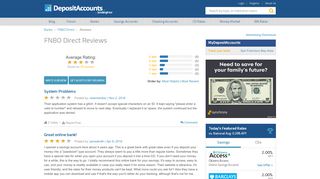 
                            9. FNBO Direct Reviews - Deposit Accounts