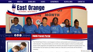 
                            9. FOCUS Parent Portal - East Orange School District