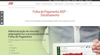 
                            7. Folha de Pagamento - Detalhamento | ADP Brasil