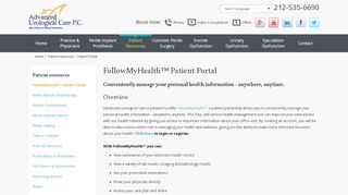 
                            10. FollowMyHealth™ Patient Portal - Francois Eid MD