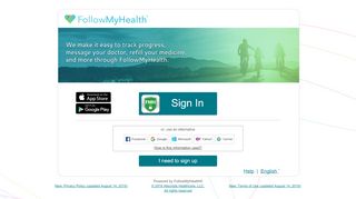 
                            6. FollowMyHealth® Sign In